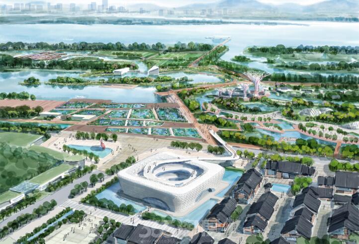 365淘房 南京讯位于江北新区的绿水湾湿地公园项目概念总体规划，今天在南京市规划局网站公示，征询公众意见。